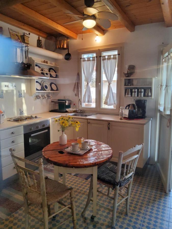 Romantic Sunset Cycladic House In Sotires Moni Christou Dasous ภายนอก รูปภาพ